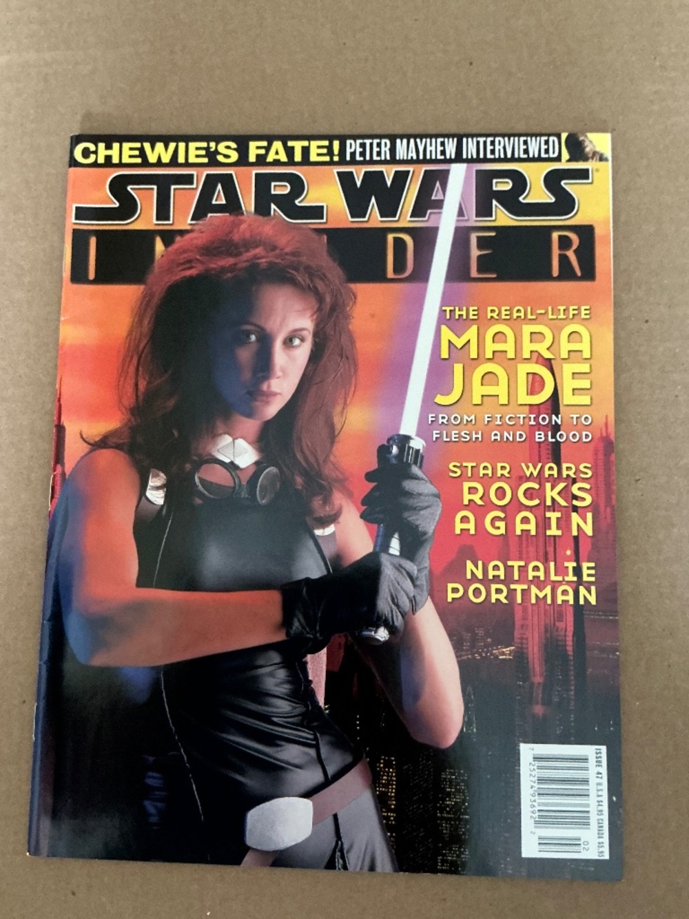 Star Wars Insider Magazine Issue 47 Dec 2000 Mara Jade Cover Mayhew Interview
